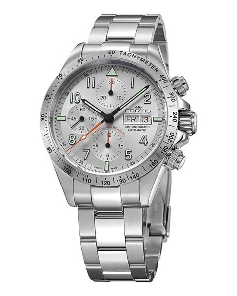 Fortis Cosmonauts Classic Steel a.m. 401.21.12 M