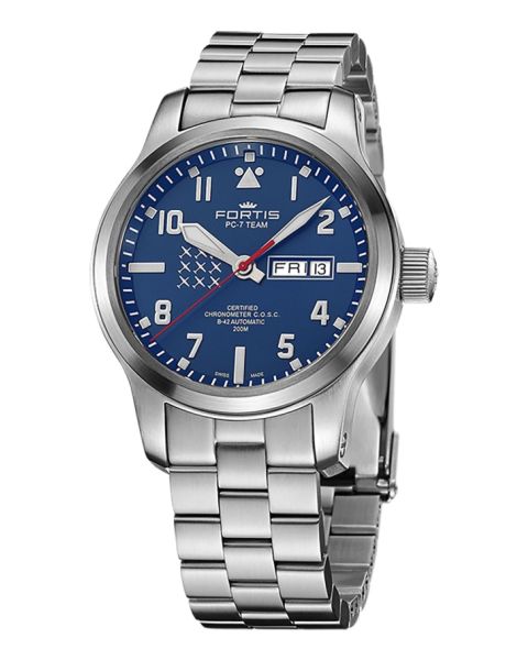Fortis Aviatis Aeromaster PC7 Edition Day-Date 655.10.55 M (+CP.53)