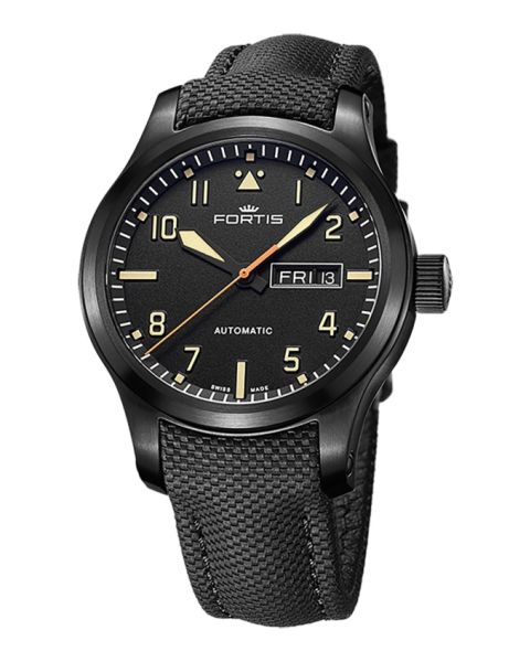Fortis Aviatis Aeromaster Stealth Day-Date 655.18.18 LP.10