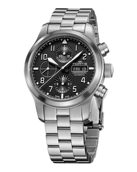Fortis Aeromaster Steel Chronograph 656.10.10 M