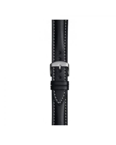 Damasko Leather Strap Black 20mm