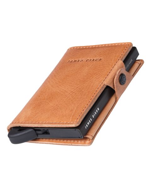 James Dixon Botón Moneda Classic Camel Brown