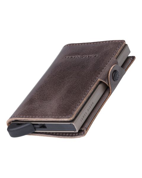 James Dixon Botón Moneda Classic Saddle Brown Front 2