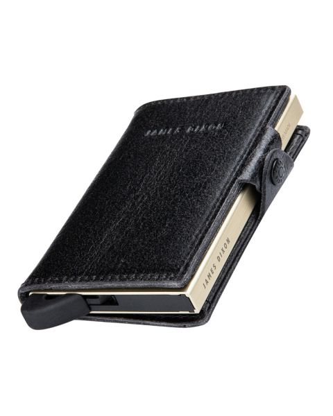 James Dixon Botón Moneda Raw Black Gold Front2