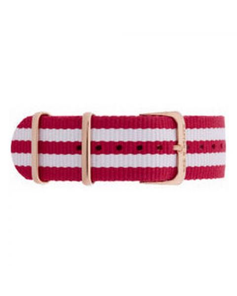 Kapten und Son Nylon Strap Cherry Rose Gold 18mm
